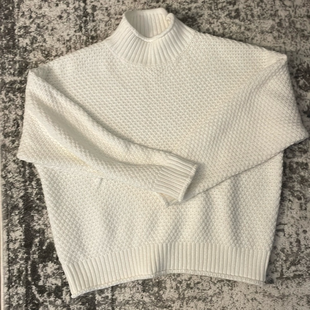 Bright White Oversized Sweater